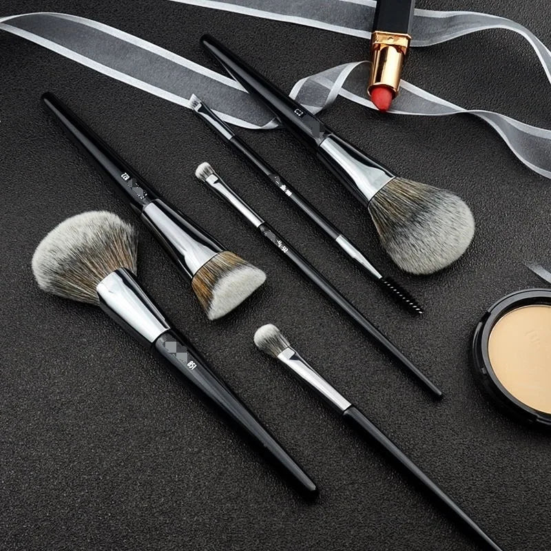 Angled Foundation Makeup Brushes