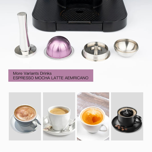 RECAFIMIL Reusable Capsule For Nespresso Vertuo