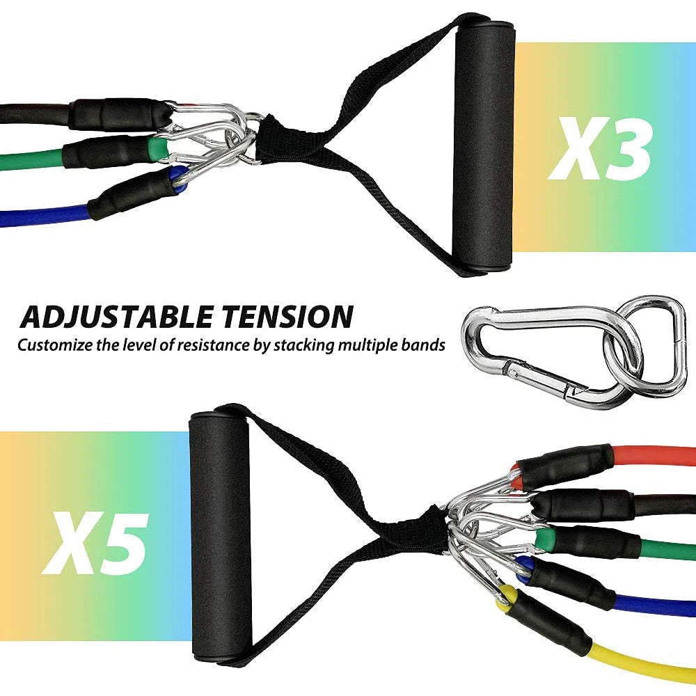 Bodybuilding Resistance Bands Set