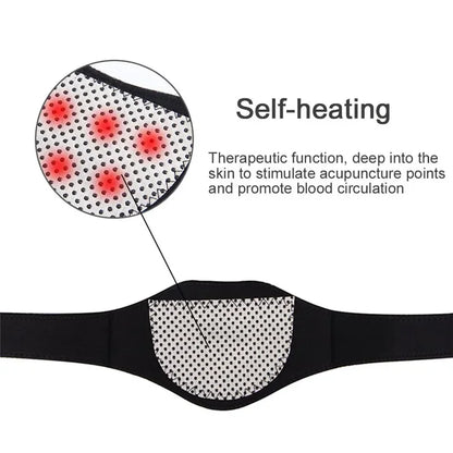 Self-heating Tourmaline Magnetic Neck Support