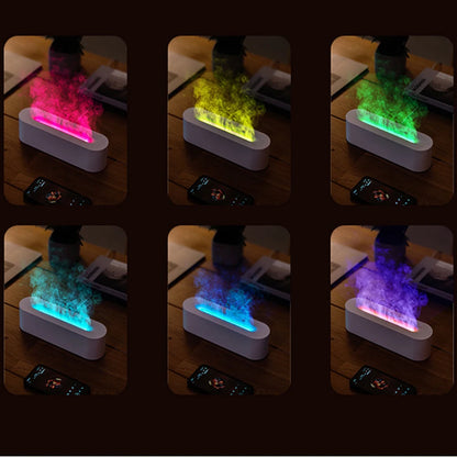 RGB Flame Aroma Diffuser Humidifier