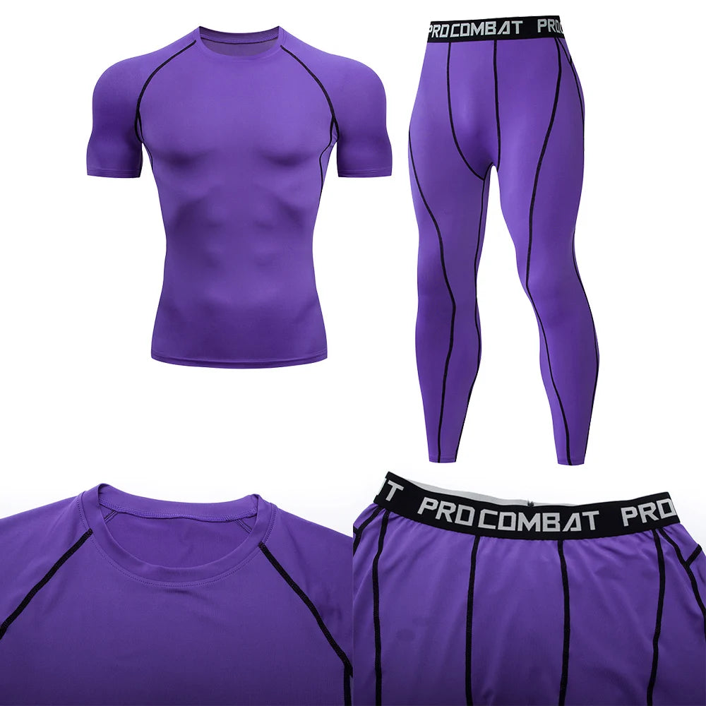 Men's Compression Sportswear Suit