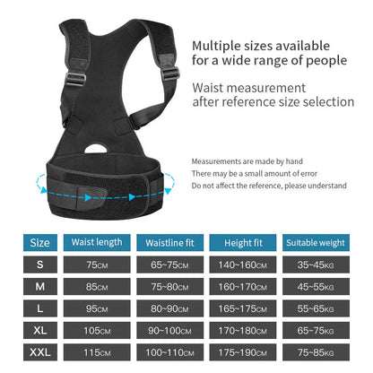 Adjustable Back Shoulder Posture Corrector