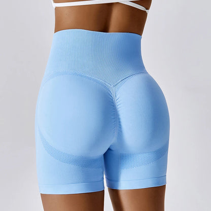 Women Seamless Sports Shorts