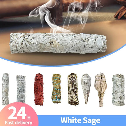 Natural White Sage Bundle Smudge Sticks Wand