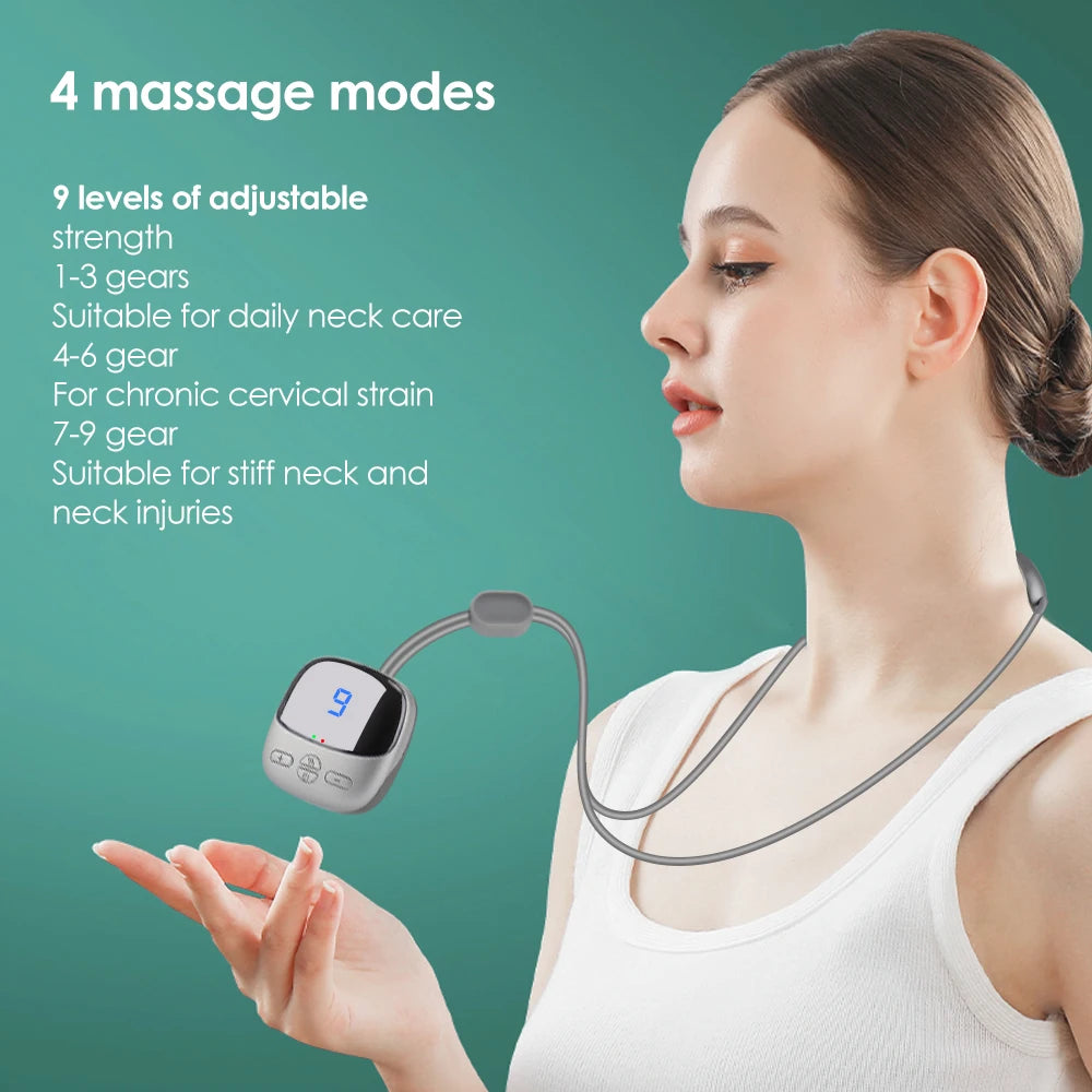 Electric Cordless Neck Massager with Heat