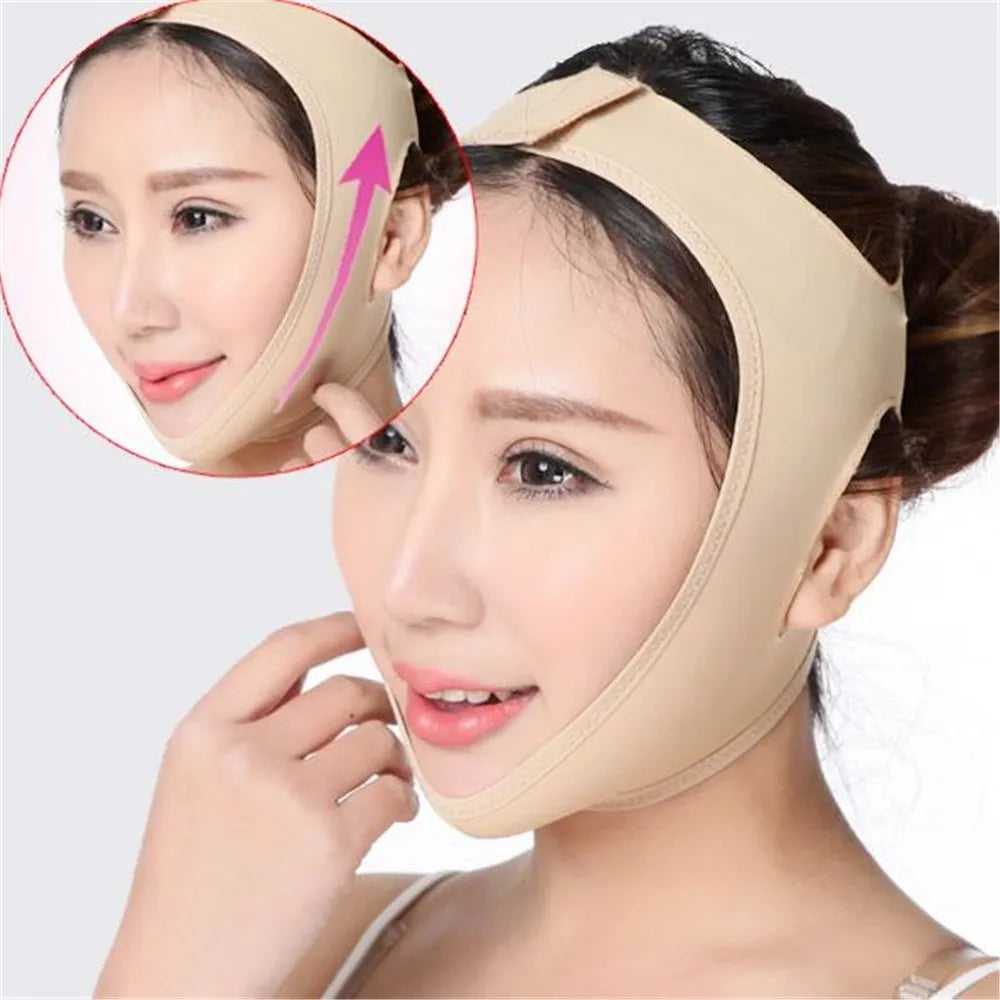 Elastic Face Slimming V Bandage