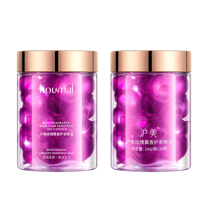 Rose Essential Oil Hair Capsule Treatment