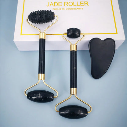 Obsidian Jade Roller Massager