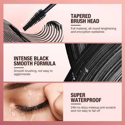 O.TWO.O Mascara Waterproof Lengthens Eyelashes Extension