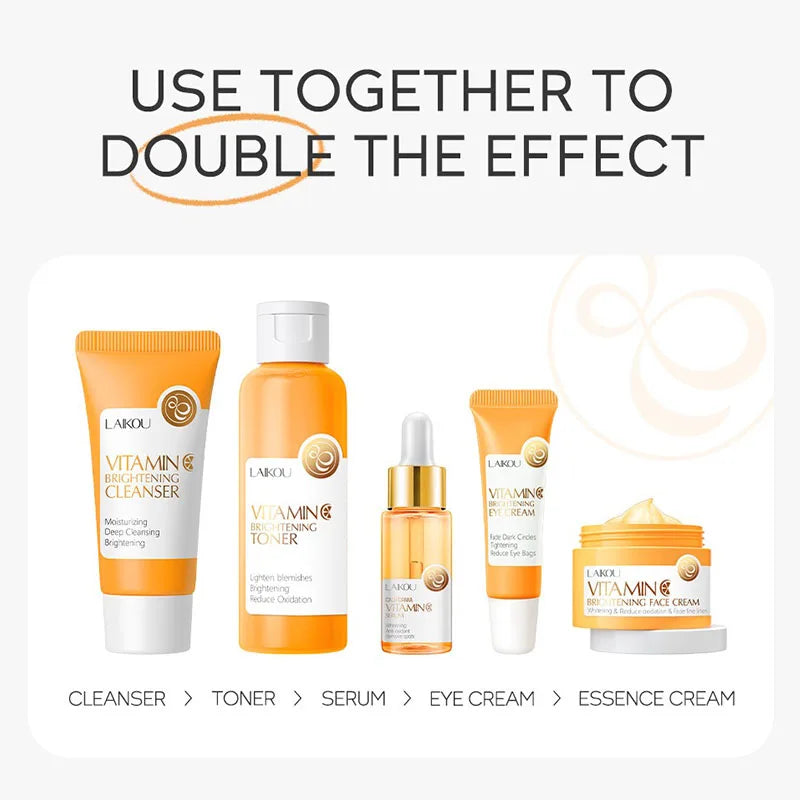 LAIKOU  Vitamin C Face Care Cream Set