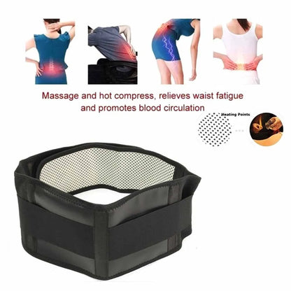 Adjustable Tourmaline Self Heating Magnetic Therapy Back Waist Care