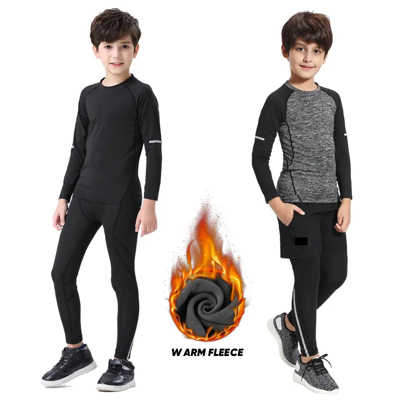 Winter Thermal Underwear For Kids