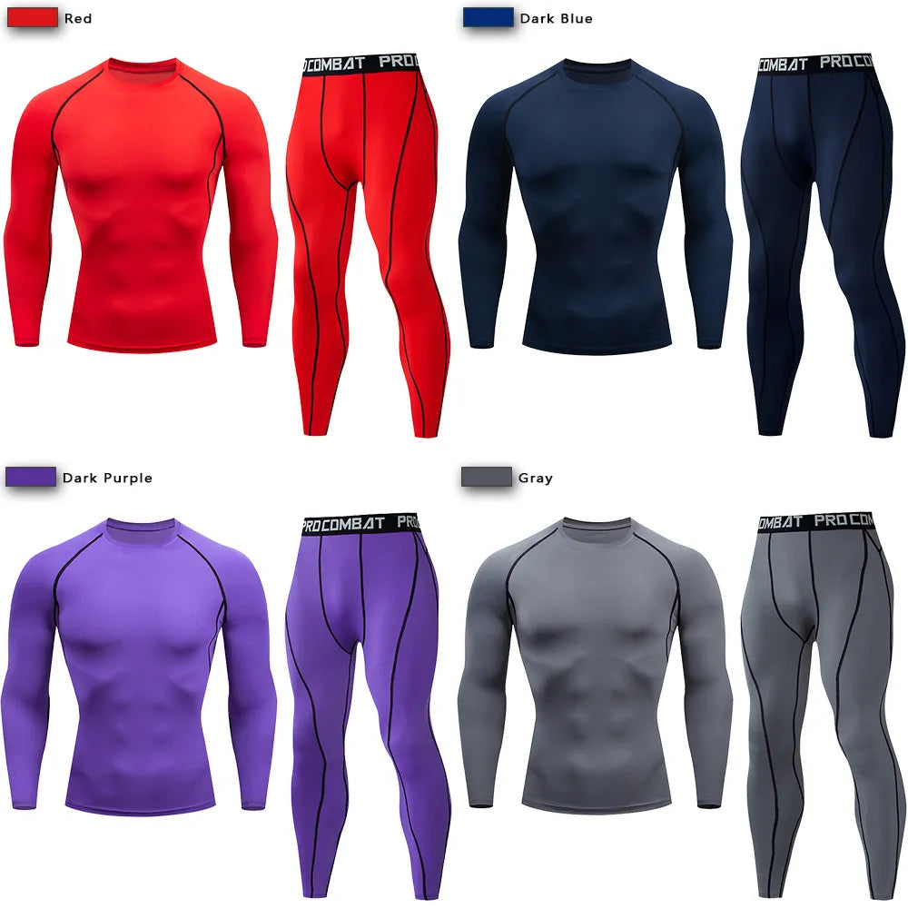 Men's Compression Sportswear Suit